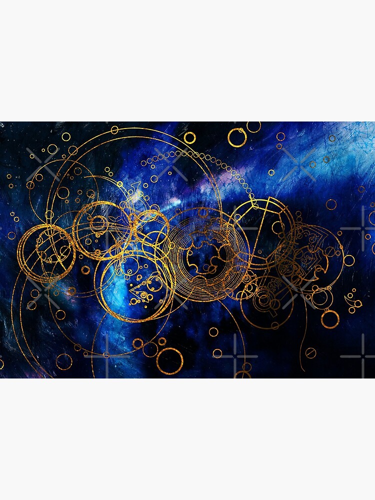 Time Lord Writing (blue) by TheWhiteBear