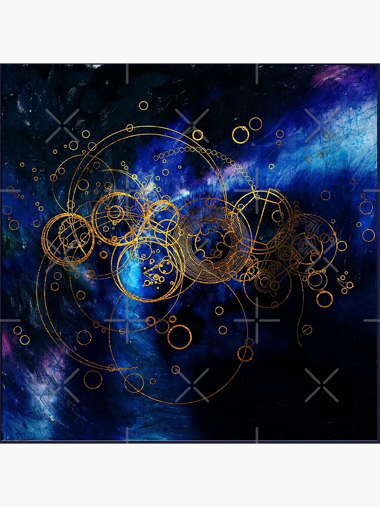 Time Lord Writing (blue) by TheWhiteBear