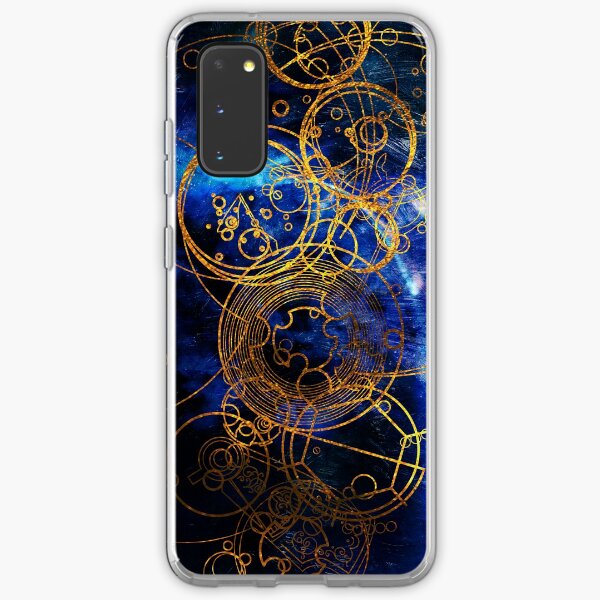 Time Lord Writing (blue) Samsung Galaxy Soft Case