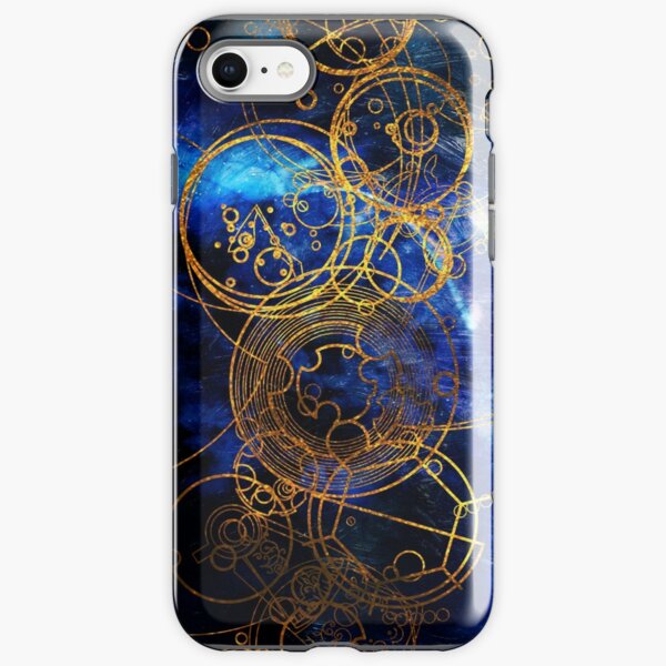 Time Lord Writing (blue) iPhone Tough Case