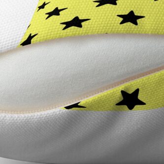 Alternate view of Be yellow Throw Pillow