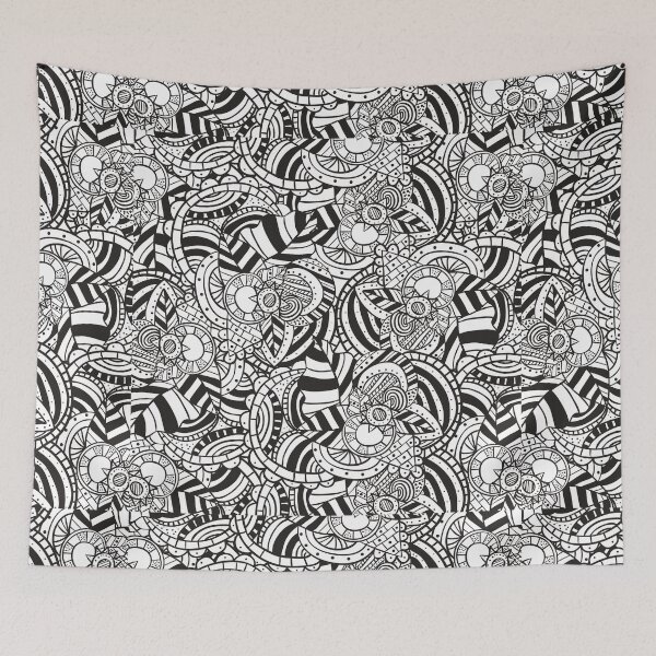 Item preview, Boho design - Black and white designed and sold by TheWhiteRhyno.