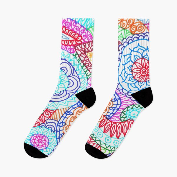 Item preview, Bright Paisley doodle designed and sold by SilverBirch14.
