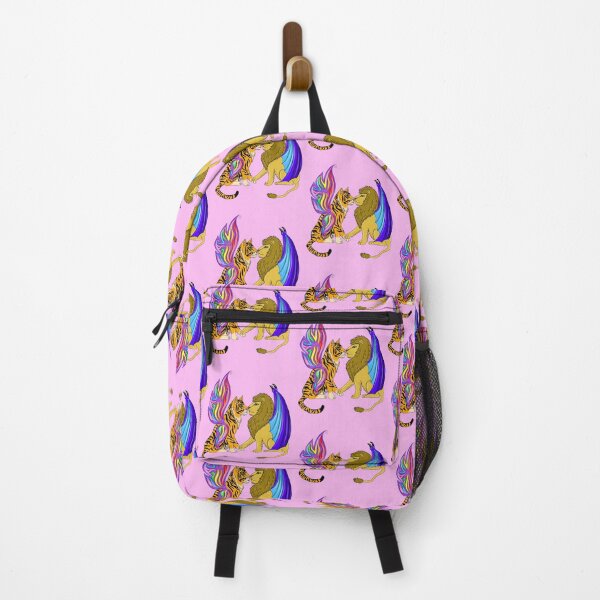 Item preview, Lion and Tiger with wings designed and sold by Melanie Jeyakkumar.