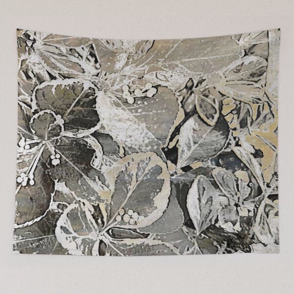 Item preview, Decorative retro foliage pattern designed and sold by Joie-et-Poesie.