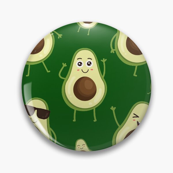 Item preview, Cute Avocado Pattern designed and sold by SoccaTamam.