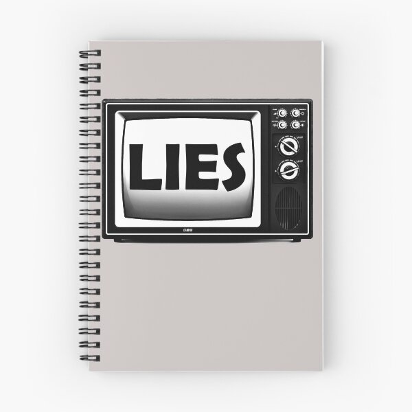 Item preview, TV Lies - fake news, the media is lying designed and sold by ArtOfRebellion.