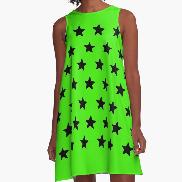 Go green A-Line Dress