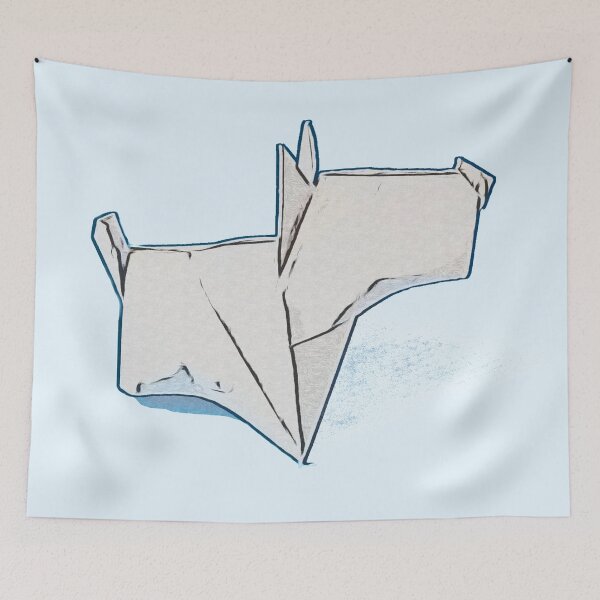 Item preview, Nice Origami Dog white designed and sold by Orloff.
