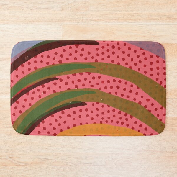 Item preview, Big Dots Background Design in Red and Green Color Combination GC-115-10 designed and sold by GraphicCharms.