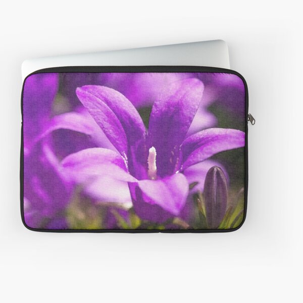 Purple Flower Laptop Sleeve