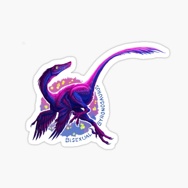 Item preview, Bisexual Byronosaurus (with text)  designed and sold by R.A.  Faller.