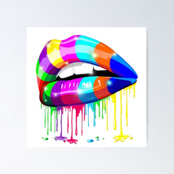 Item preview, Labios arcoiris designed and sold by taveulrangue.