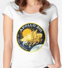 Apollo 13 Mission Logo Fitted Scoop T-Shirt
