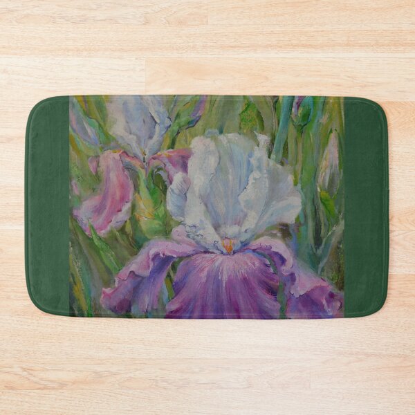 Item preview, Picturesque irises are beautiful on clothes. designed and sold by Elena Reutova.