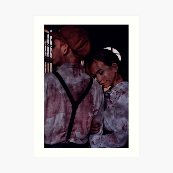 The Break Up Art Print