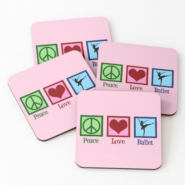 Item preview, Peace Love Ballet Dancer designed and sold by Epic Love Designs.