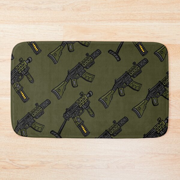 Item preview, green gun pattern. uzi and AR15.  designed and sold by JJadx.