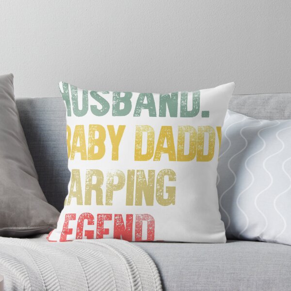 Item preview, Funny Men Vintage T Shirt Husband Baby Daddy Larping Legend designed and sold by Bendthetrend.