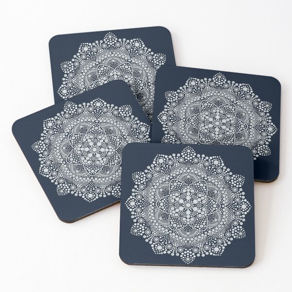 Item preview, White Mandala Dots designed and sold by zarmar.
