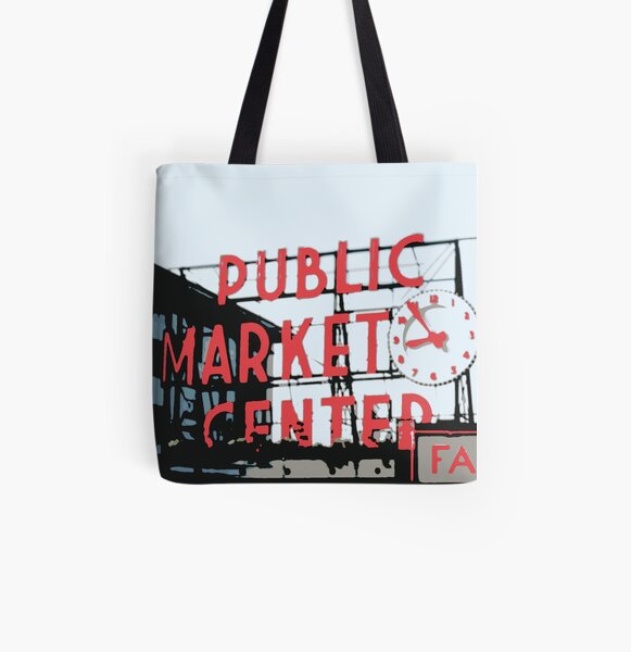 Pike Place Market Bags Redbubble