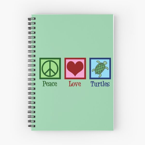 Item preview, Peace Love Turtles designed and sold by Epic Love Designs.