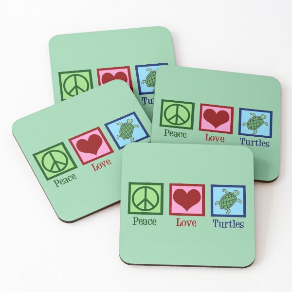 Item preview, Peace Love Turtles designed and sold by Epic Love Designs.