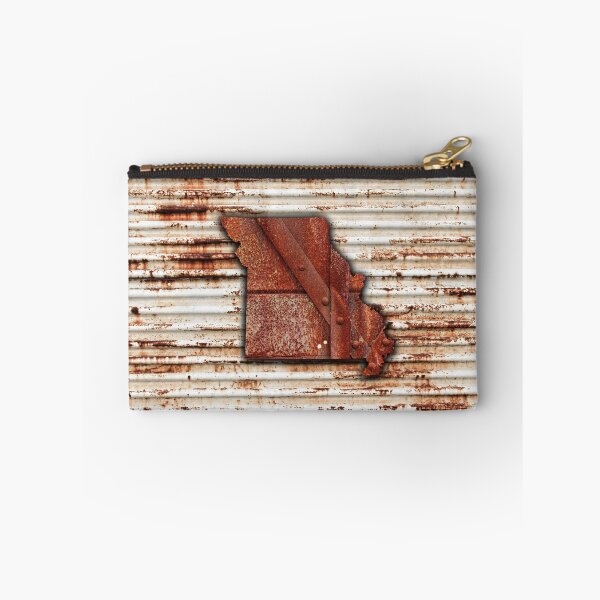 Item preview, Rusty Missouri State Shape designed and sold by Jared Davies.