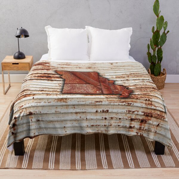 Item preview, Rusty Missouri State Shape designed and sold by Jared Davies.