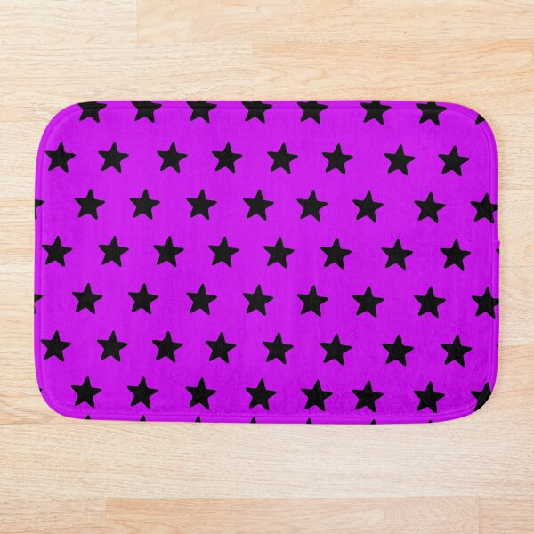 Starry pinksation Bath Mat