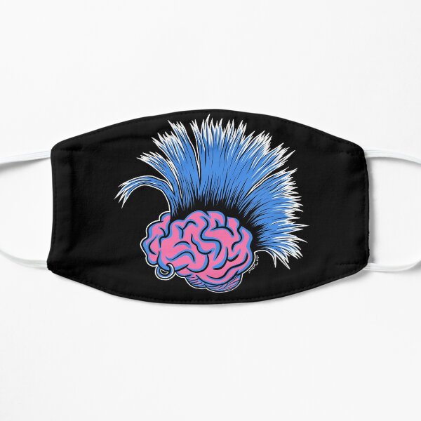 A Hair-Brained Idea Flat Mask