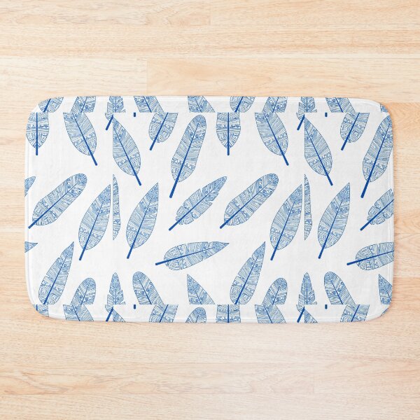 Item preview, Boho design - Dark blue feathers designed and sold by TheWhiteRhyno.