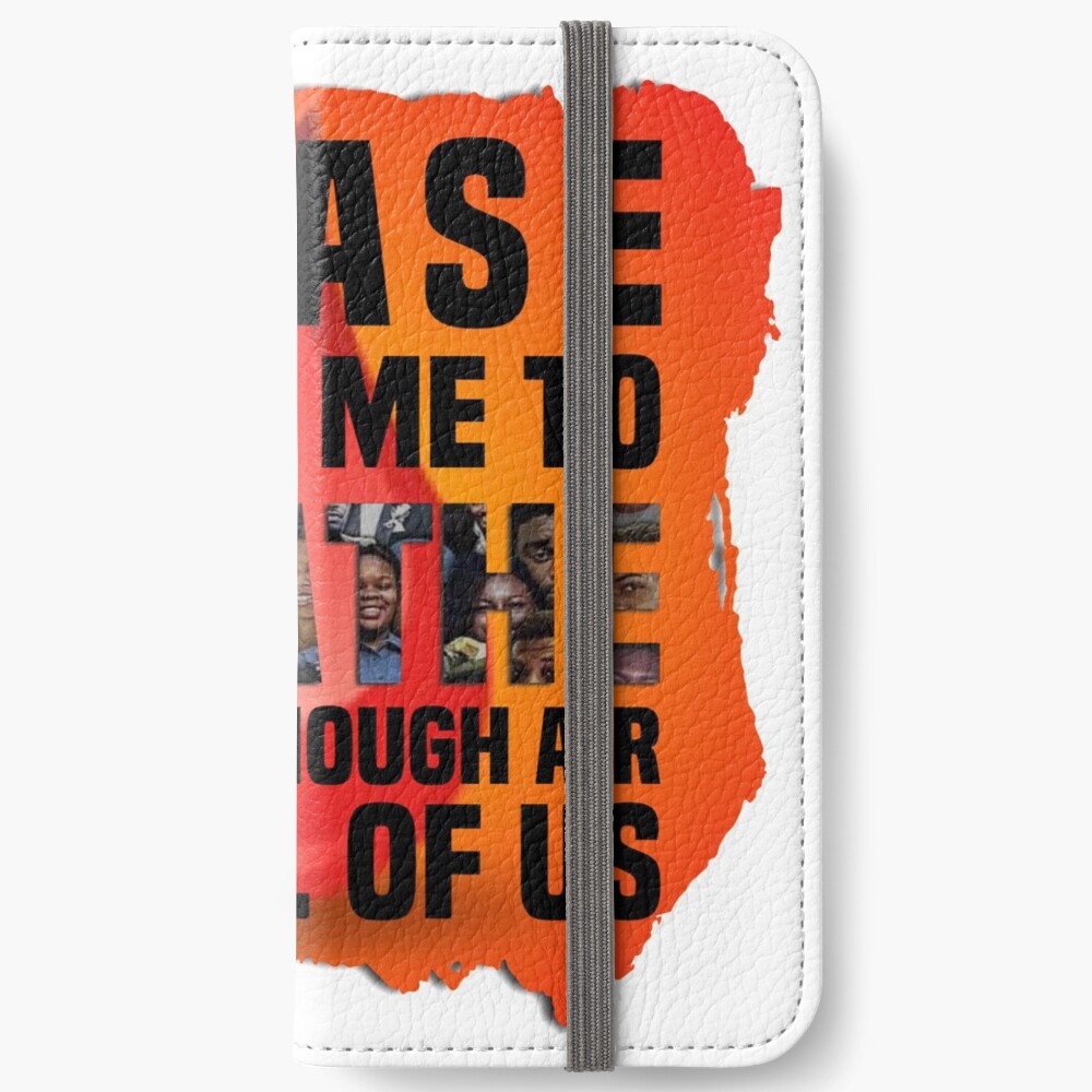 Please Let Me Breathe iPhone Wallet