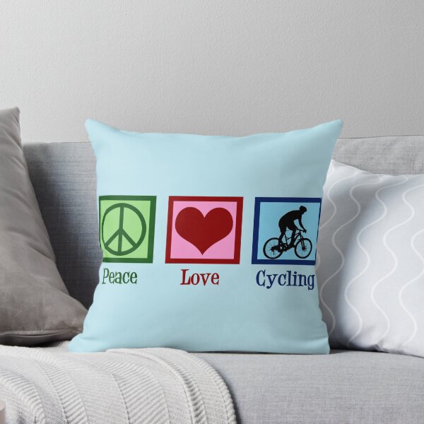 Item preview, Peace Love Cycling designed and sold by Epic Love Designs.