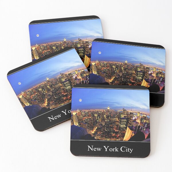 Item preview, New York City Skyline at Dusk designed and sold by photocatphoto.