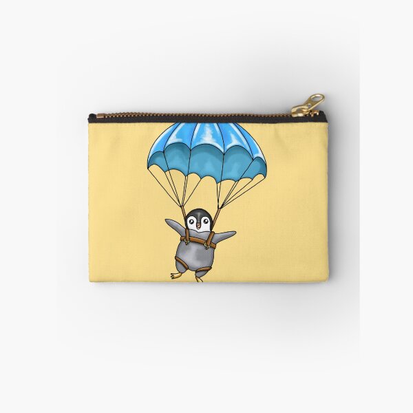 Item preview, Happy penguin with parachute designed and sold by ARTemyzz.