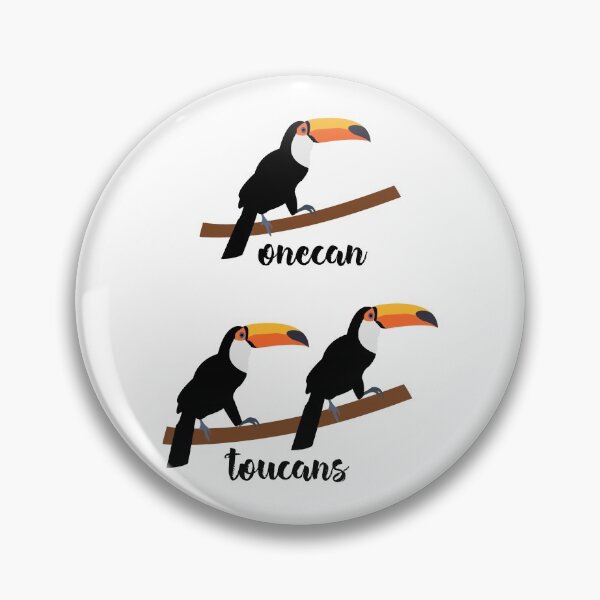 Item preview, toucans designed and sold by insertwittyname.