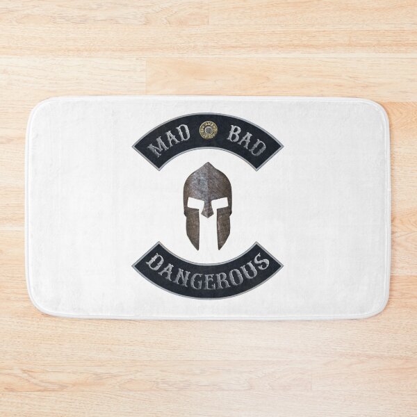 Item preview, Mad Bad Dangerous in Rockers with Spartan Helmet designed and sold by MadBadDangerous.