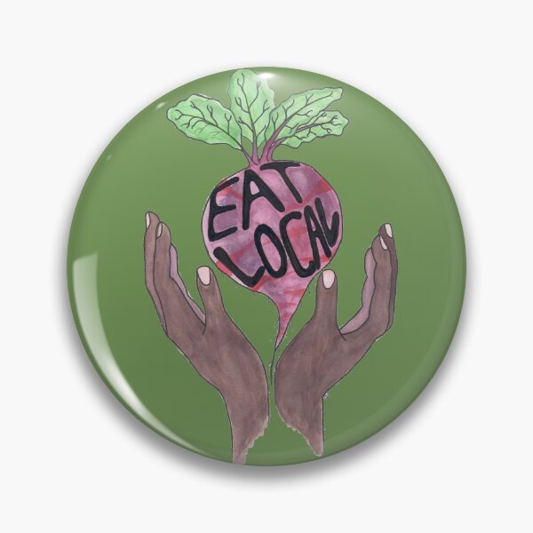 Item preview, Eat Local designed and sold by Inkish Murmuring.