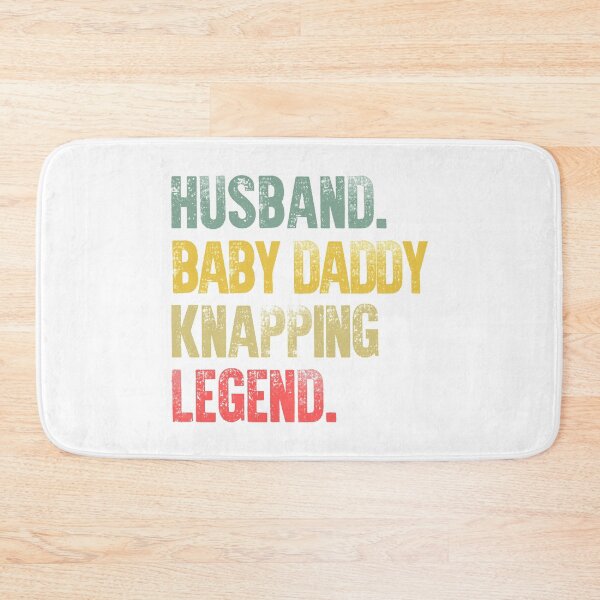 Item preview, Funny Men Vintage T Shirt Husband Baby Daddy Knapping Legend designed and sold by Bendthetrend.