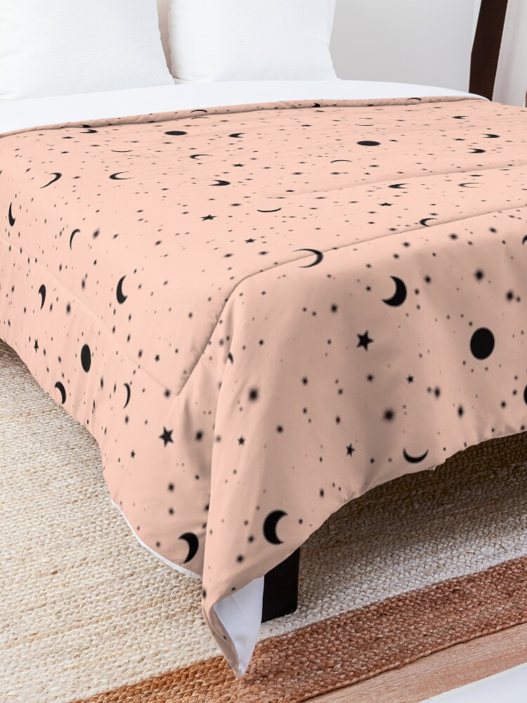 Alternate view of Universe on Pink Comforter
