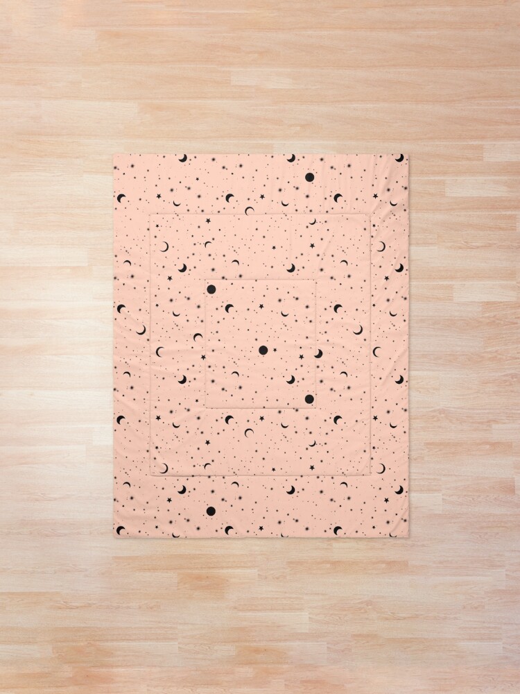 Alternate view of Universe on Pink Comforter