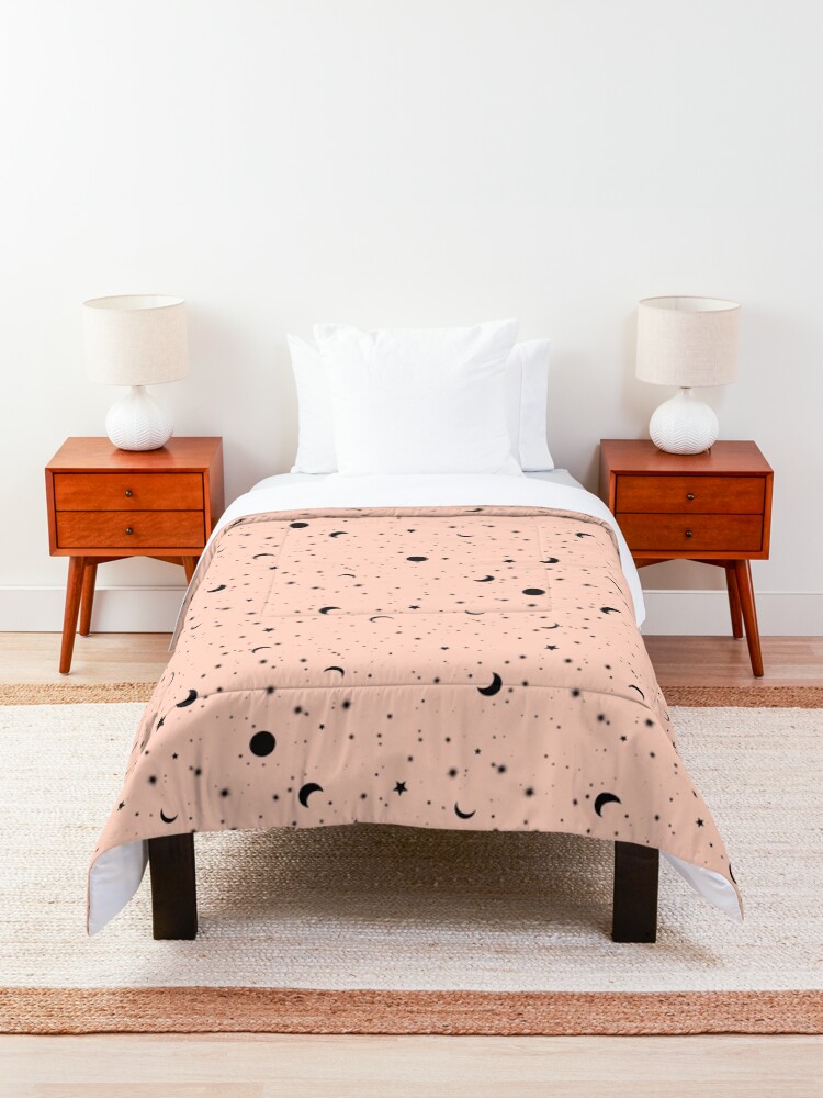 Alternate view of Universe on Pink Comforter