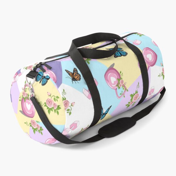 Item preview, Dumbbells and Butterflies Pattern 3 designed and sold by TanjaKosta.