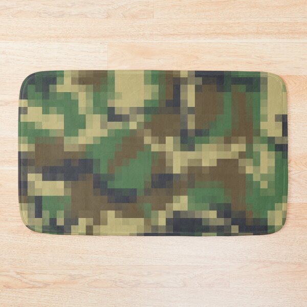 Item preview, Digital Pixel Camouflage Pattern designed and sold by frittata.