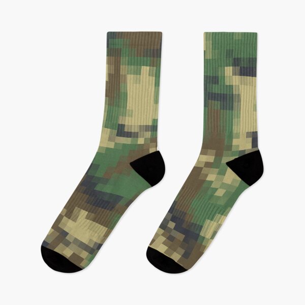 Item preview, Digital Pixel Camouflage Pattern designed and sold by frittata.