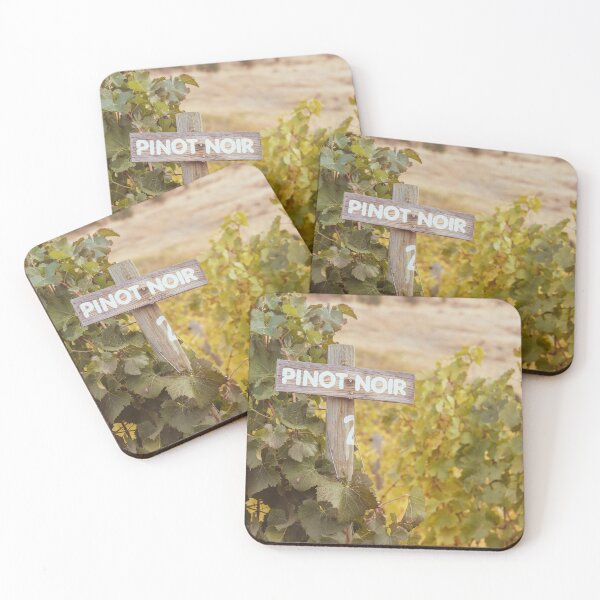 Item preview, Pinot Noir Wine Painted Sign and Grapevines in Vineyard designed and sold by Amy Mitchell.