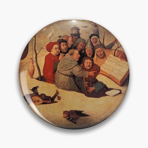 Concert in the Egg Painting by Hieronymus Bosch Pin