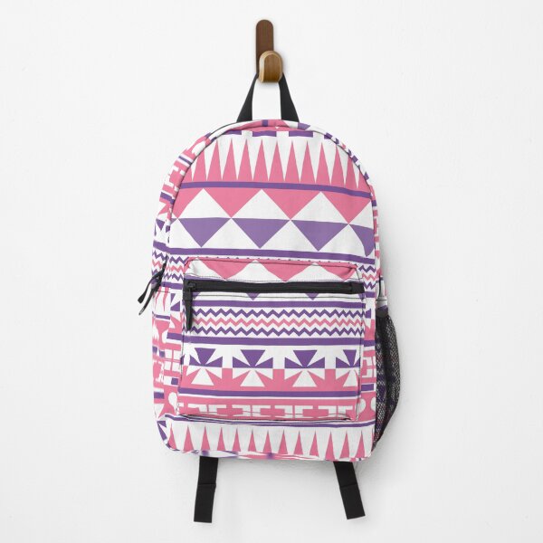 Item preview, Retro Pink Purple Aztec Pattern designed and sold by frittata.