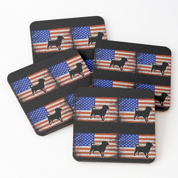 Item preview, Vintage Maltese American Flag Gift designed and sold by mouaataaz.